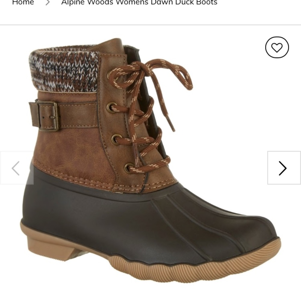 Alpine Woods Dawn Duck Boots Brand New WO Tags